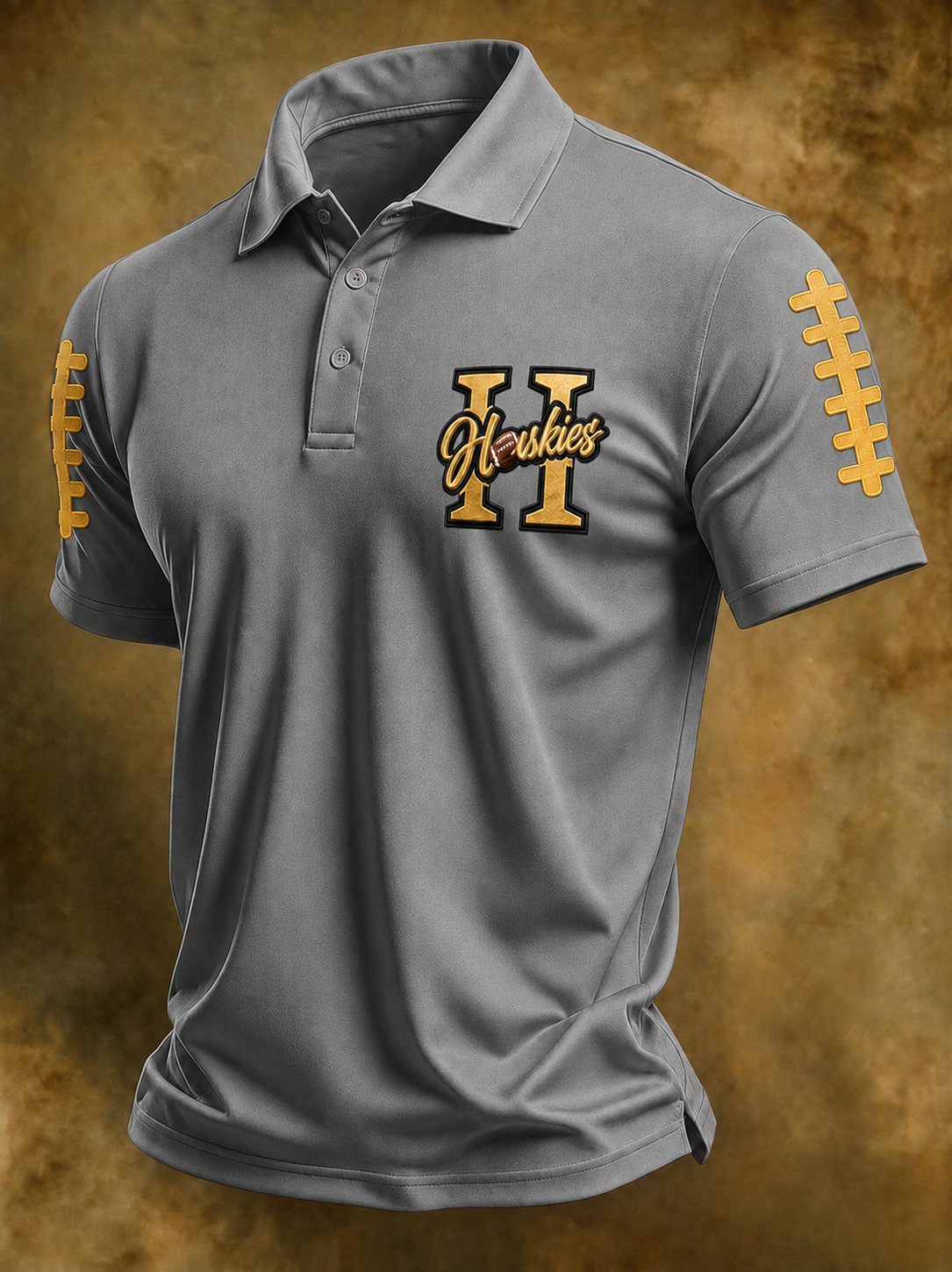Men'S Rugby Collar Polo T-Shirt