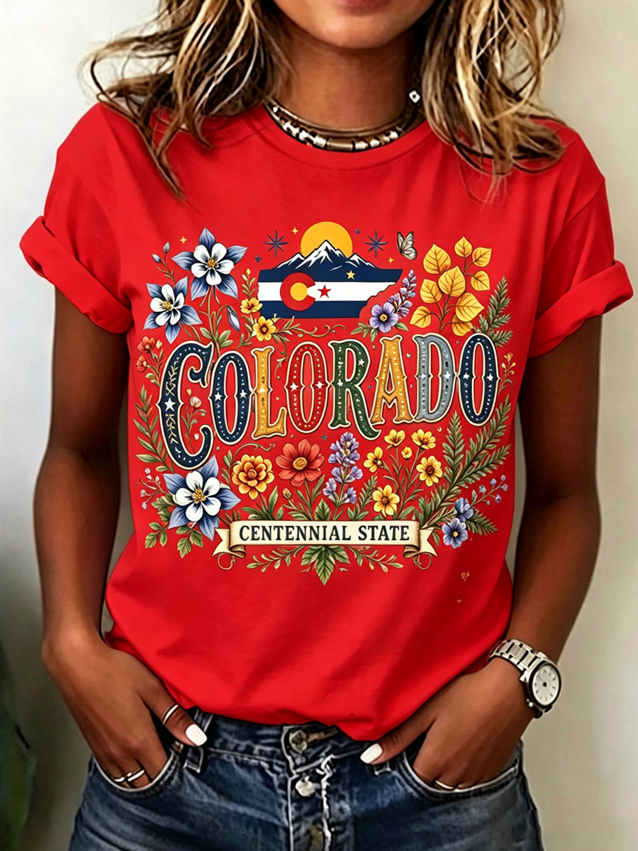 Women's Colorado Strong Casual T-Shirt