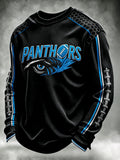 Men's American football long sleeved T-shirt
