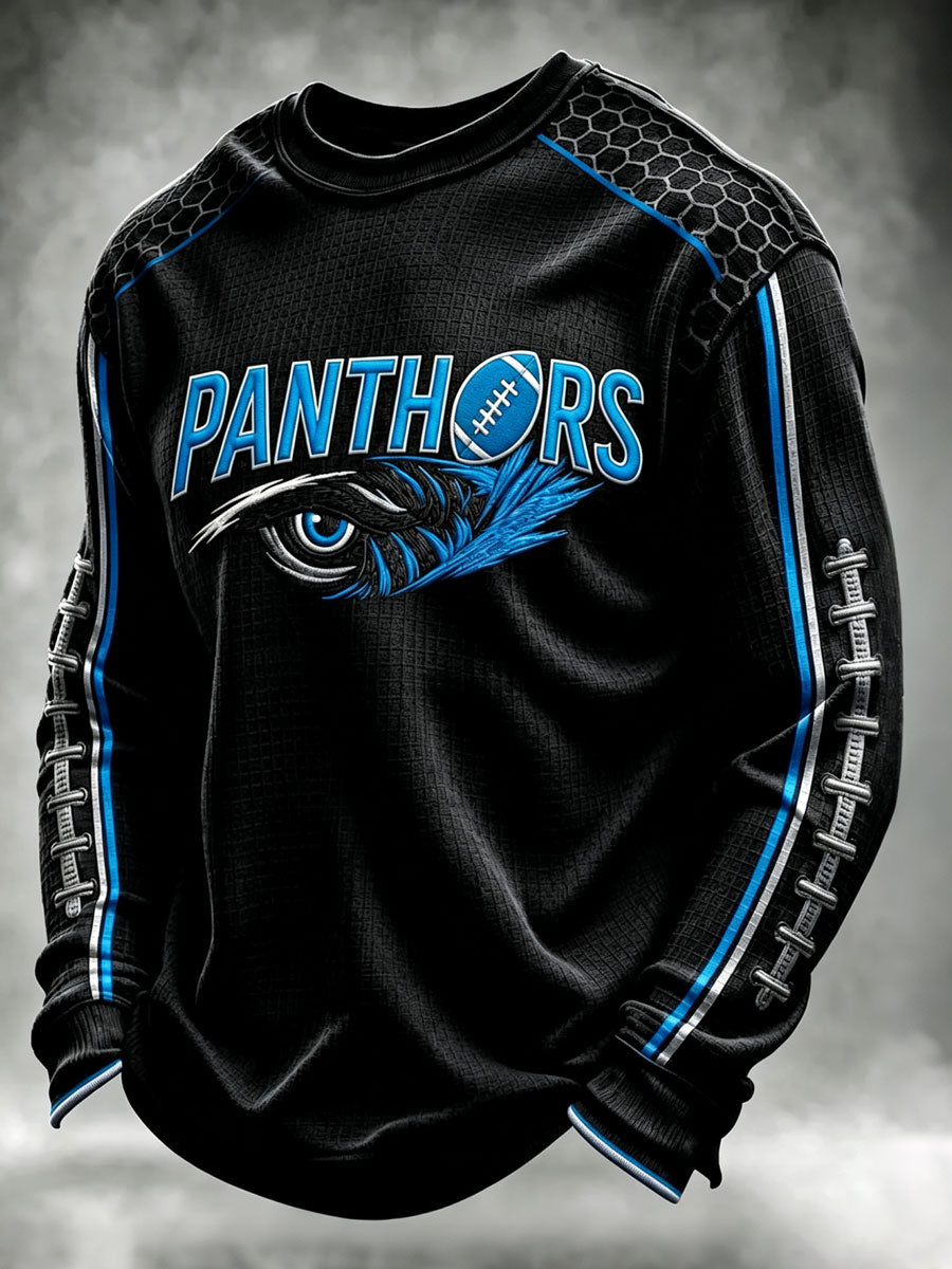 Men's American football long sleeved T-shirt