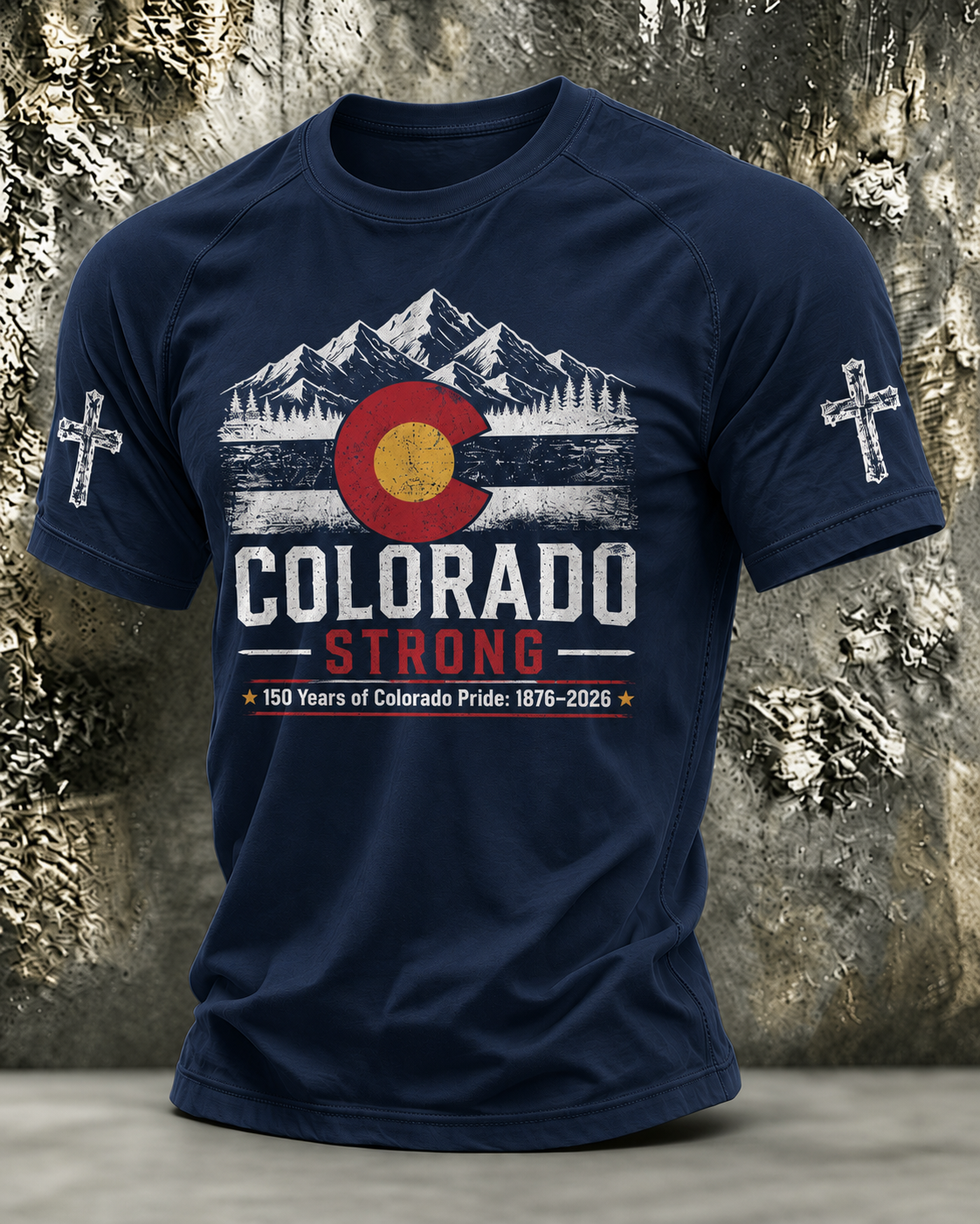 Men'S COLORADO STRONG Printed T-Shirt