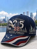 9.11 Never Forget Commemorative Printed Hat