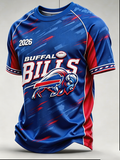 Men's Football Game Print T Shirt
