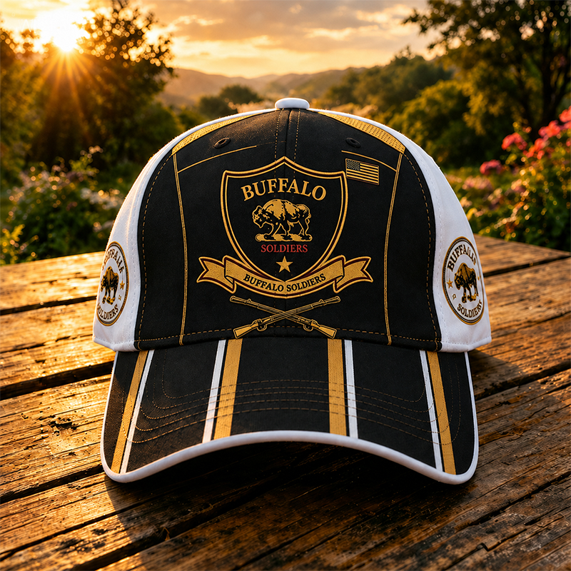 Buffalo Soldier Casual Baseball Cap