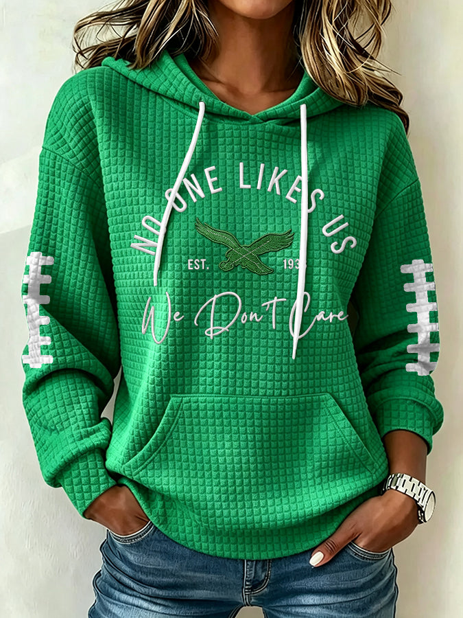 Women's Football Print Sweatshirt