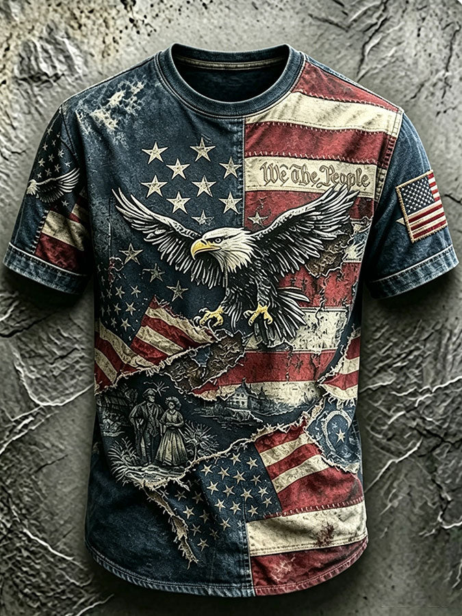 Men's USA Print T-Shirt