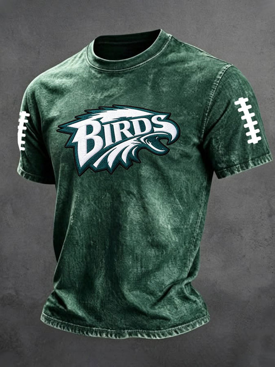 Men's Football Gameday Gift For Football Fans Casual Tee
