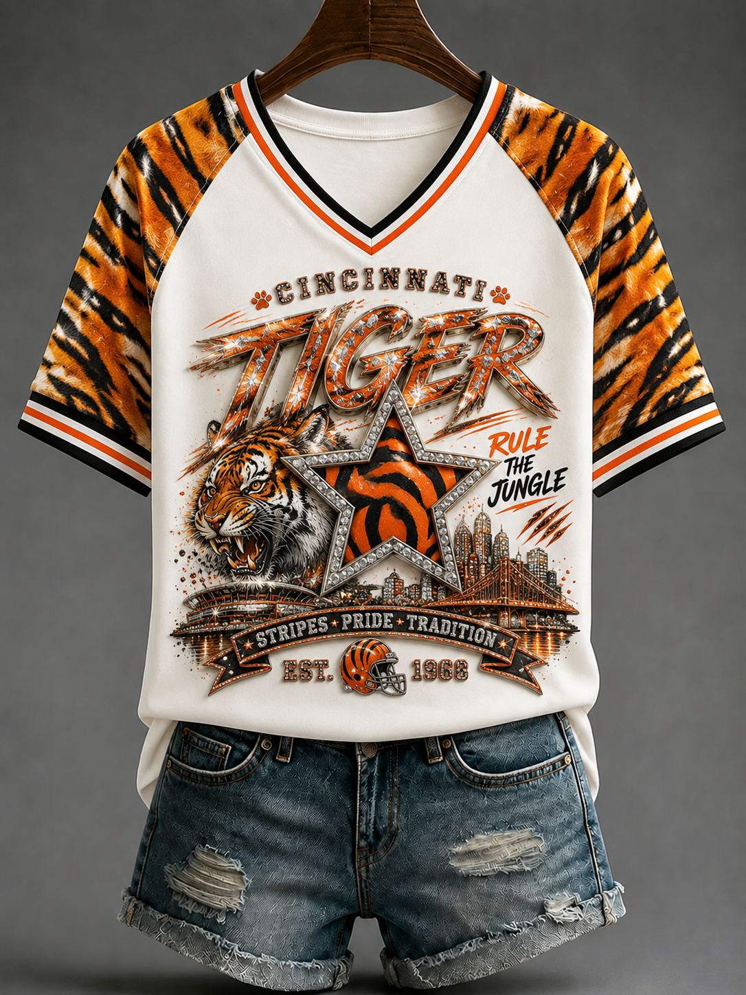 Women's Football Short-Sleeve T-Shirt