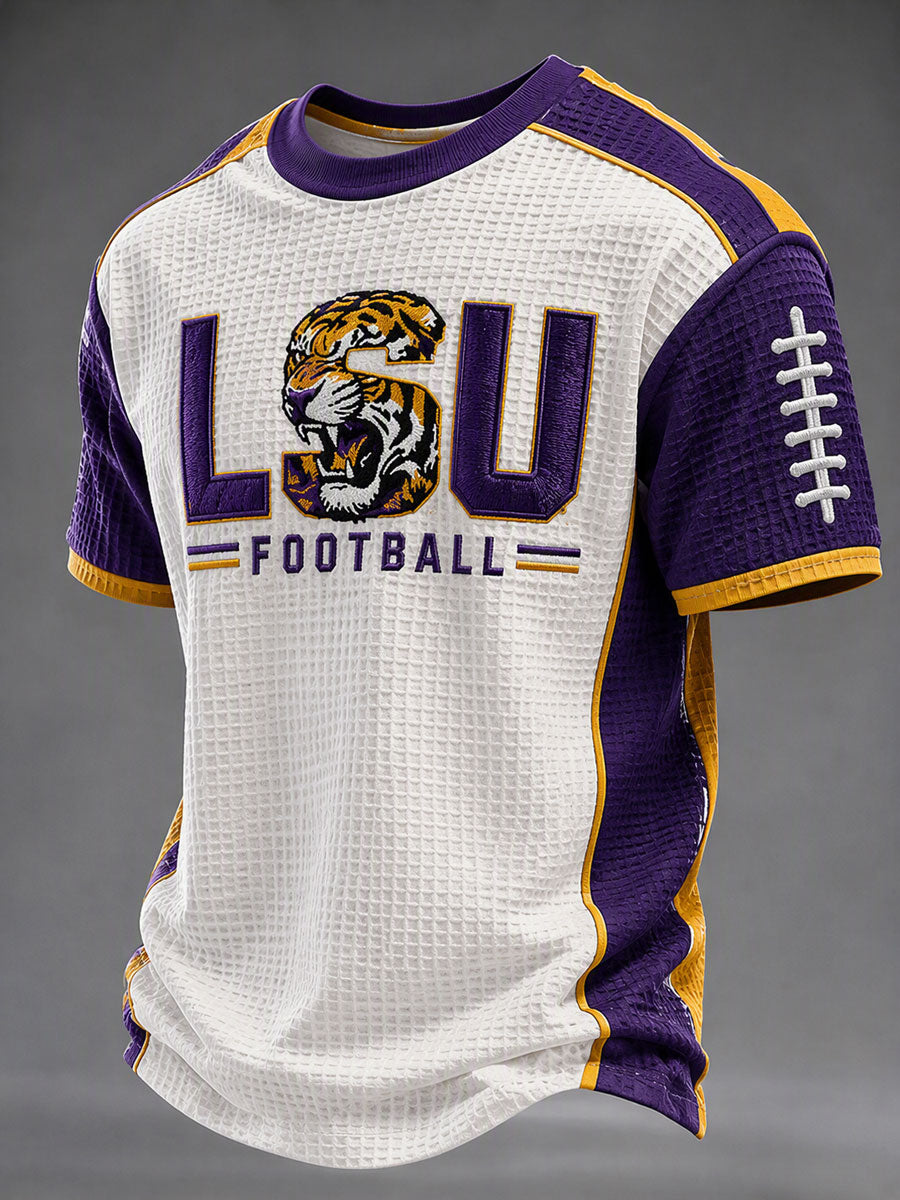 Men's Football Fan Waffle T-Shirt