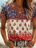 Women's 250Th Anniversary Independence Day  Print T-shirt