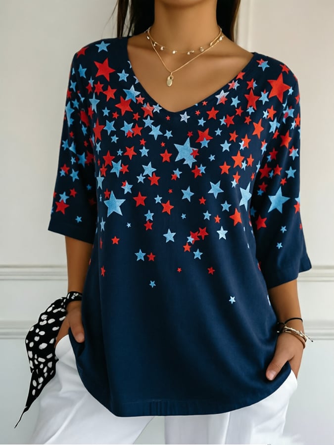 Women's 250th Anniversary Freedom Art  Print   Shirt