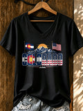 Women'S Casual Colorado Strong T-Shirt