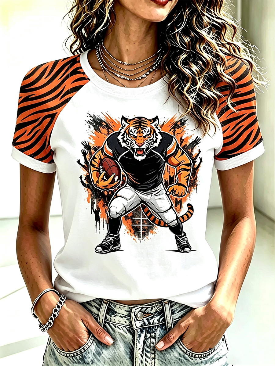 Women's Football Short-Sleeve T-Shirt