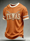 Men's Football Fan Waffle T-Shirt