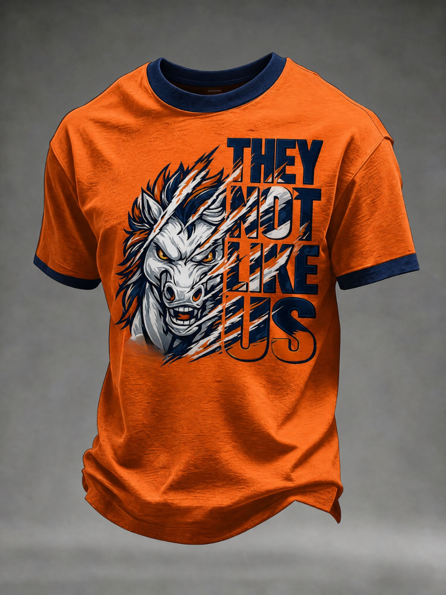 Men's Football Fan Waffle T-Shirt