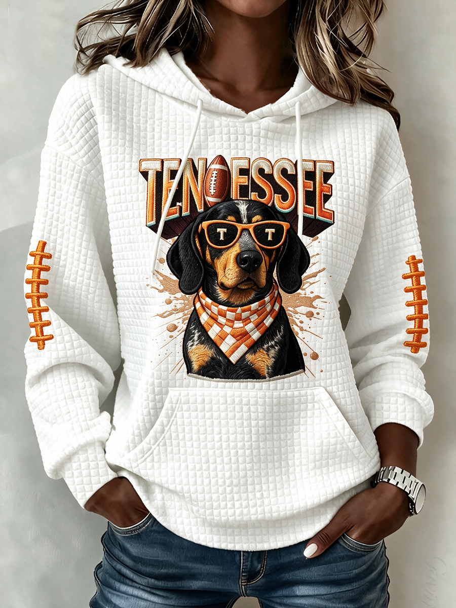 Women'S Football Print Sweatshirt