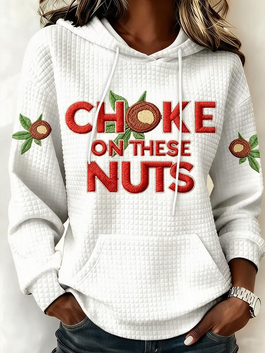 Women's Football Print Sweatshirt