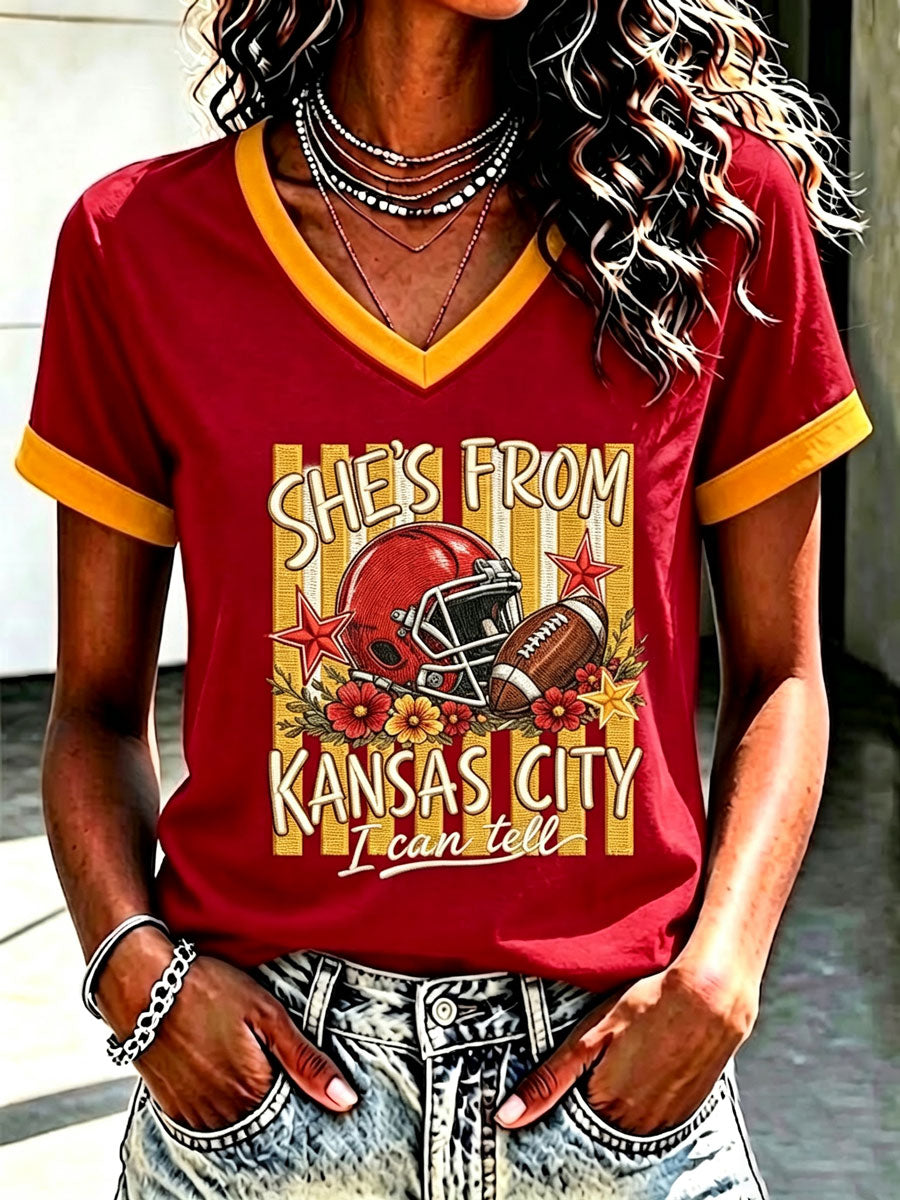 Women'S Football Fan T-Shirt