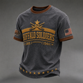 Men's Buffalo Soldier Summer Crew Neck T-Shirt