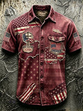 Men'S 250Th Anniversary National Faith Print  Shirt