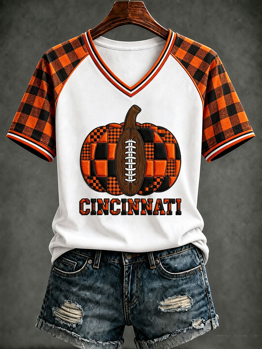 Women's Football Short-Sleeve T-Shirt