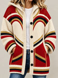 Women's American football Knitted Cardigan