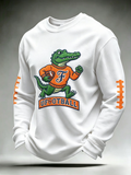 Men's Rugby Pattern Waffle T-shirt