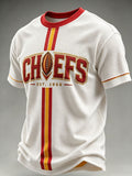 Men'S Football Fan Waffle T-Shirt