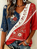 Women's Casual Printed Top
