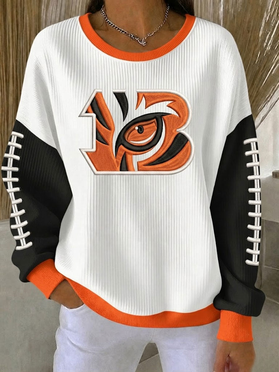 Women'S Casual Football Fan Casual Hoodie