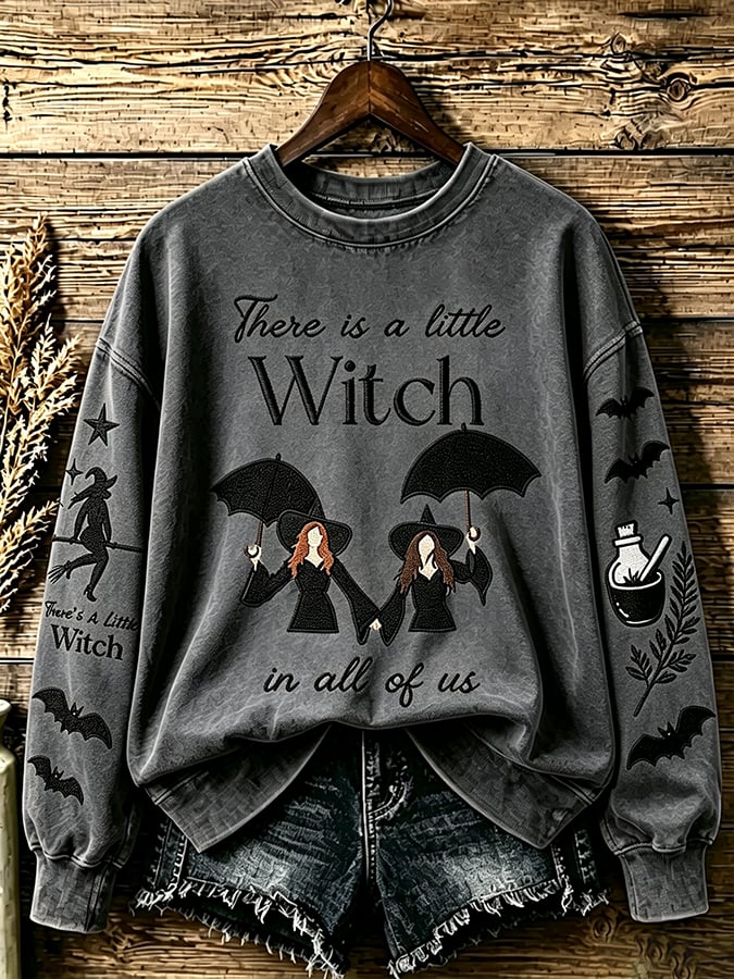Women's Fall In Love Whenever You Can Print Casual Sweatshirt