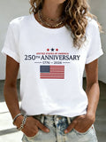 Women's Casual U.S. 250th Anniversary T-Shirt