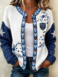 Ladies' Casual Football Fan Casual Cardigan