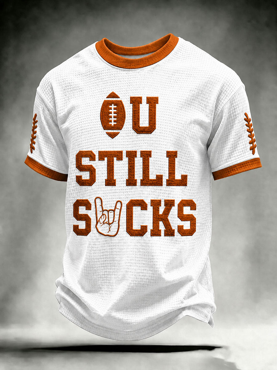 Men's American football Waffle T-Shirt