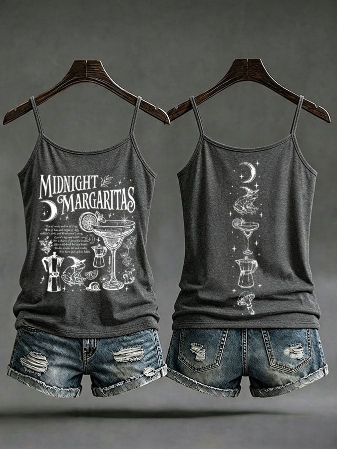 Women's Midnight Margaritas Print Camisole