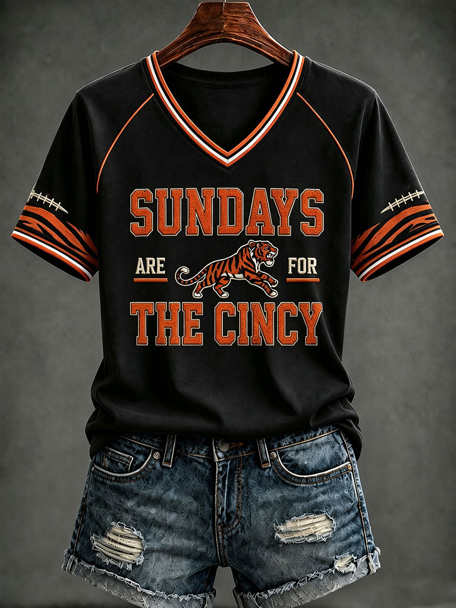 Women's Football Short-Sleeve T-Shirt