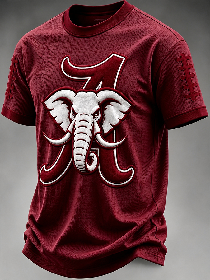 Men'S Football Fan Waffle T-Shirt