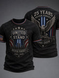 Men's 9.11 Never Forget Print Casual T-shirt
