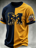Men'S Football Fan Waffle T-Shirt