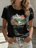 Women'S Casual COLORADO Strong T-Shirt