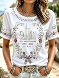 Women's We Will Never Forget 9 11 Print T-shirt