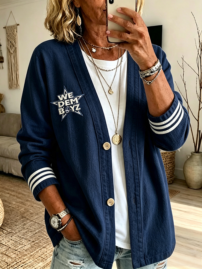 Women'S Football Fan Cardigan