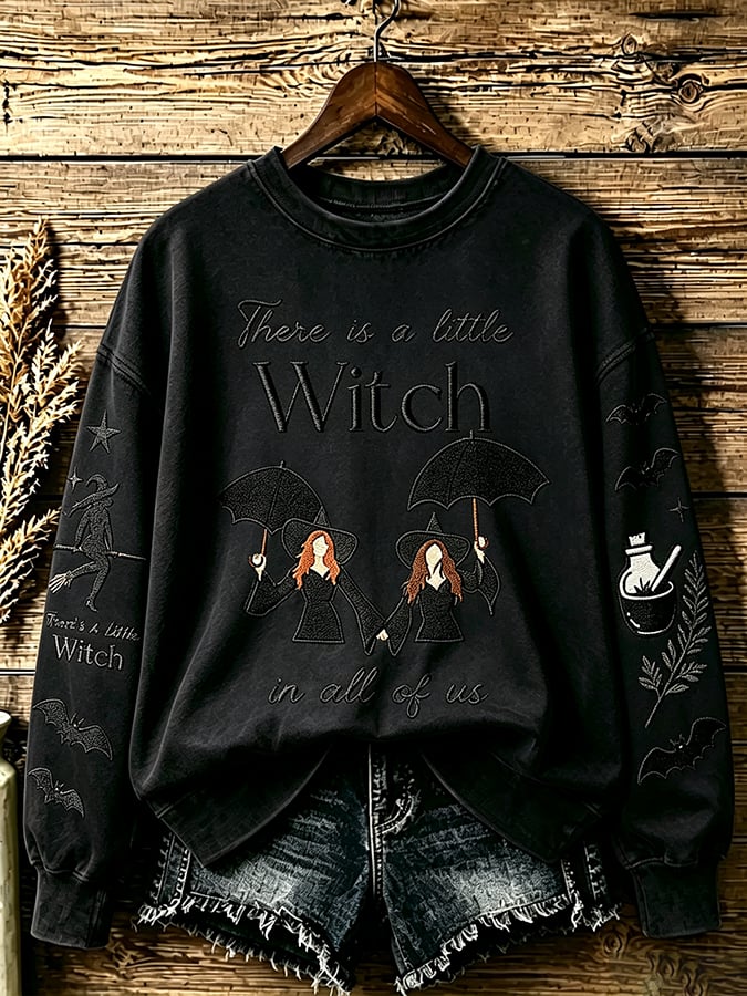 Women's Fall In Love Whenever You Can Print Casual Sweatshirt