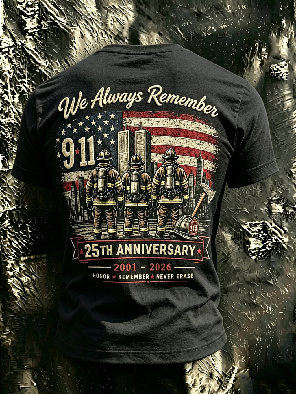 Men's 9/11 Memorial Graphic Top