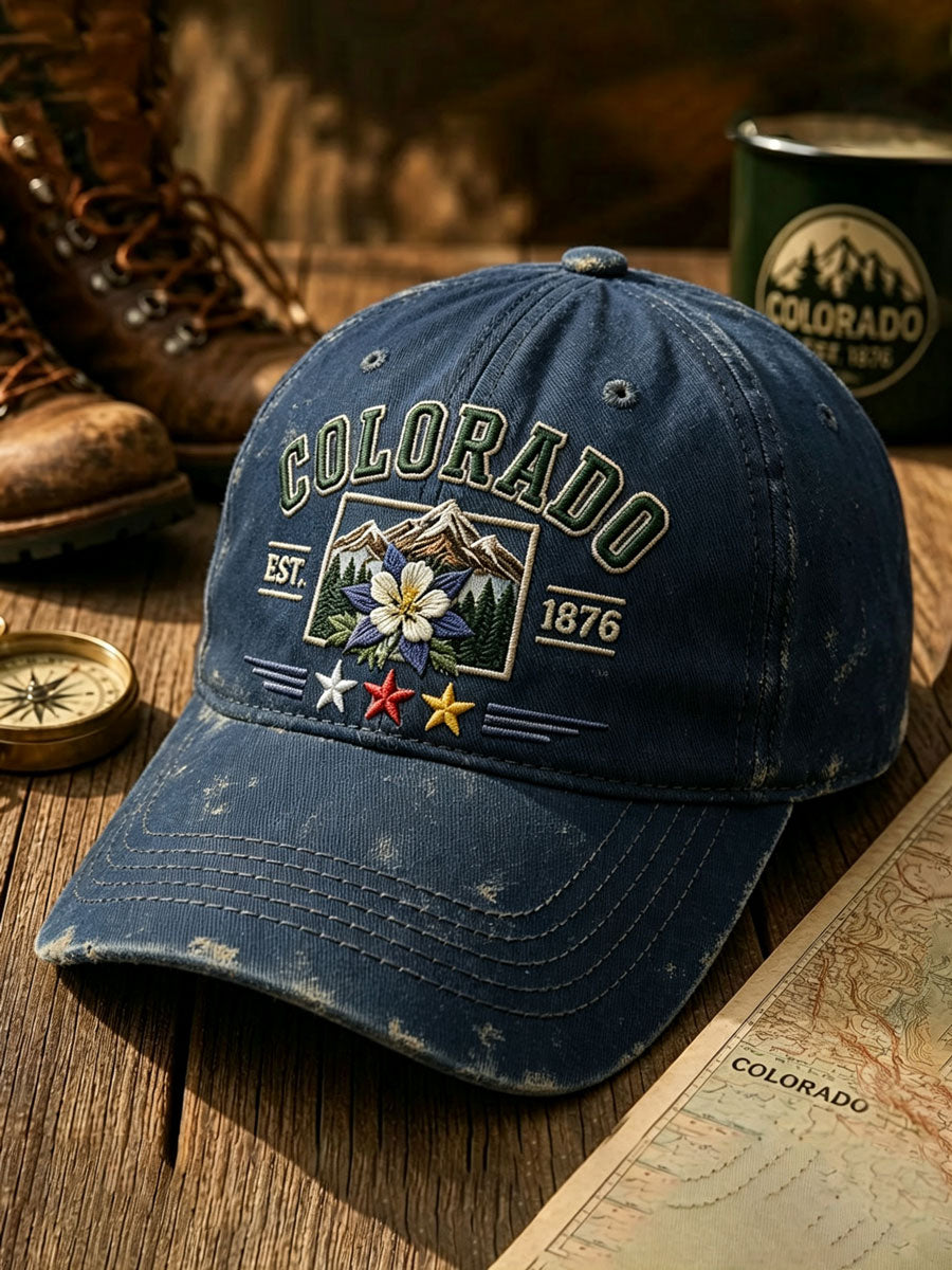 Unisex Colorado Casual Baseball Cap