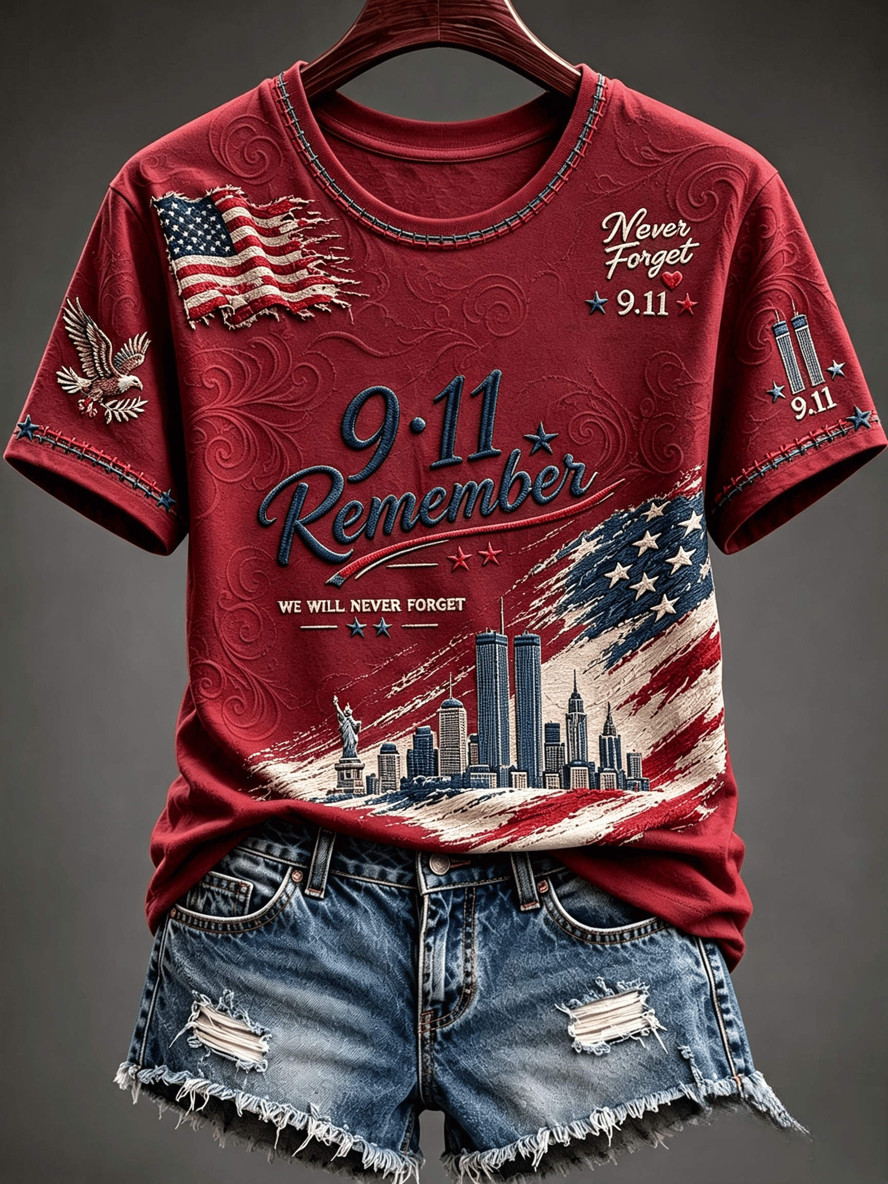 Women's 911 Memorial Graphic Top