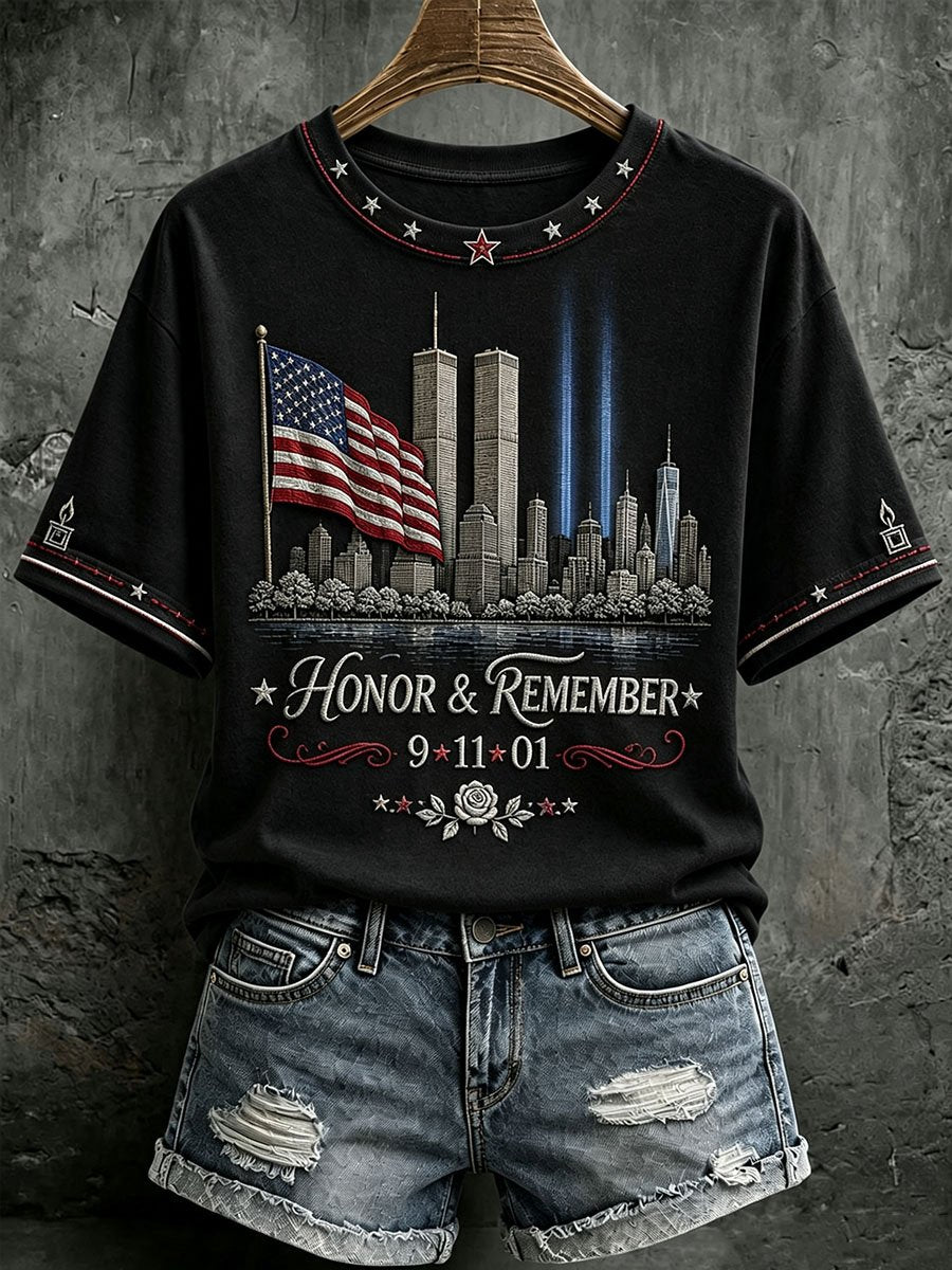 Women's US 9/11 Patriot Day T-Shirt