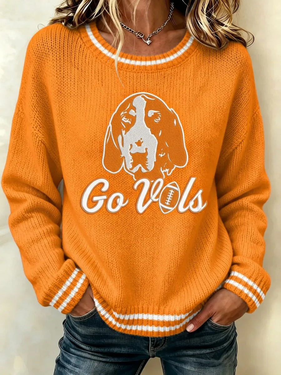 Women'S Football Print Casual Sweatshirt