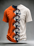 Men's Football Printed Short-Sleeve T-Shirt