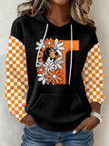 Women's Football Print Sweatshirt